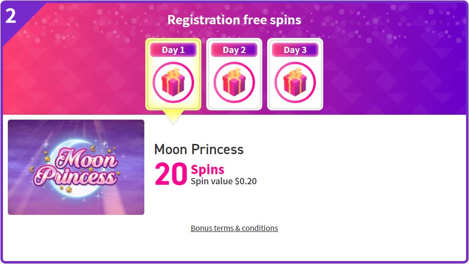 Home Mystino Bonuses